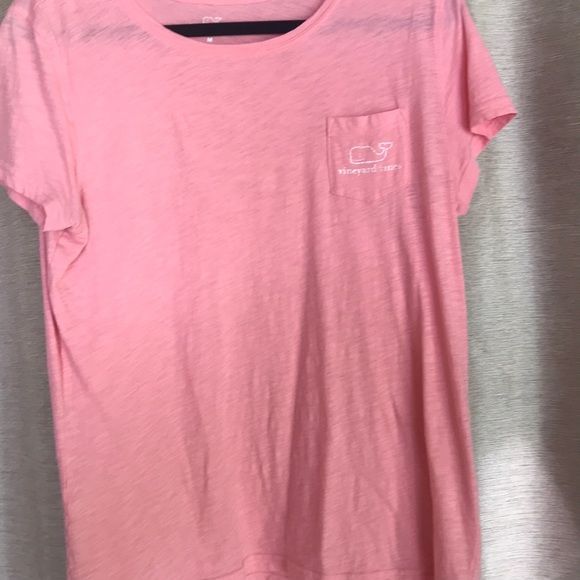 Short sleeve pink and blue vineyard vine tee - Picture 5 of 8
